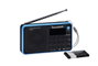Sunstech Radio Portátil RPDS32BL Negra y Azul